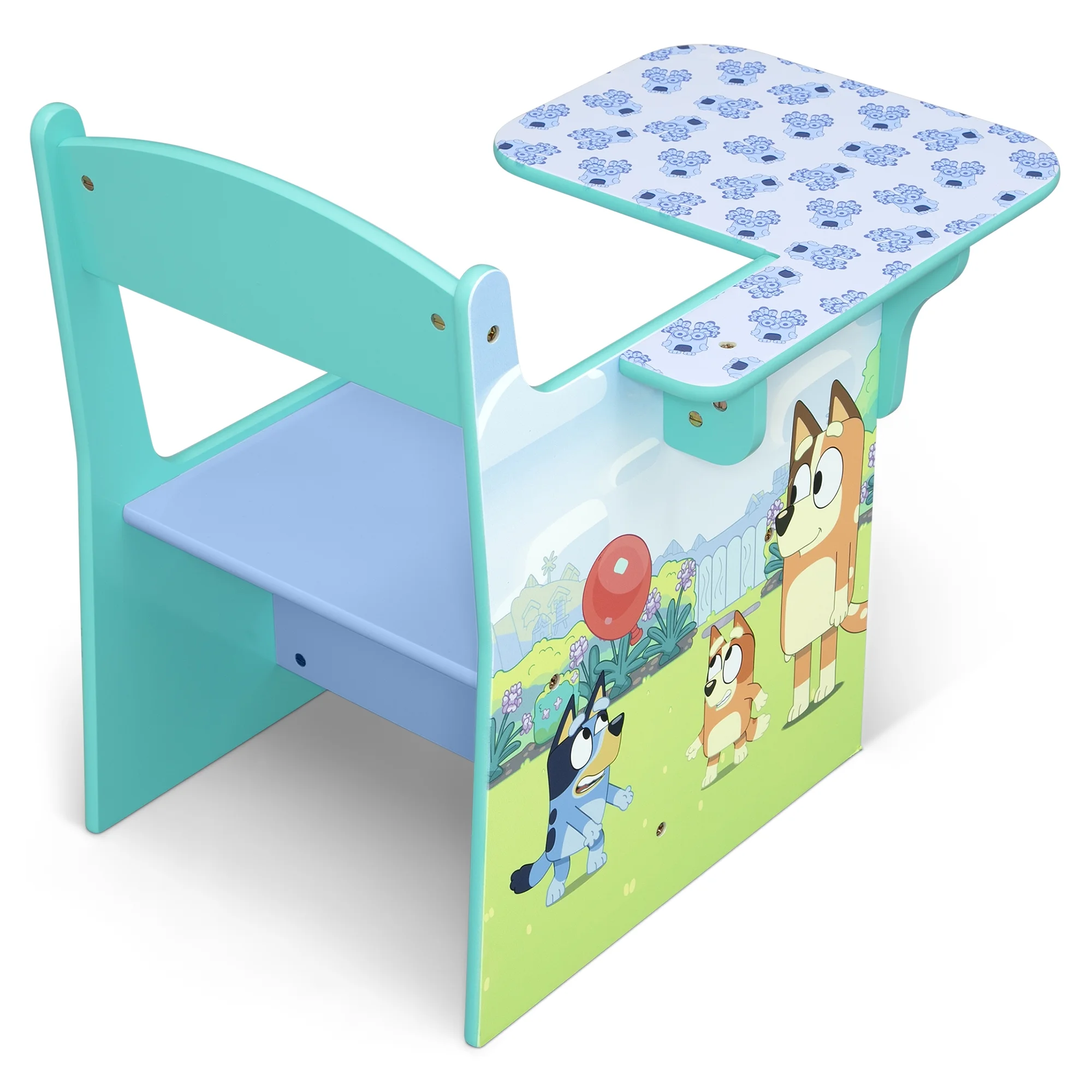 Bluey 3-Piece Toddler Bedroom Set by Delta Children, Blue