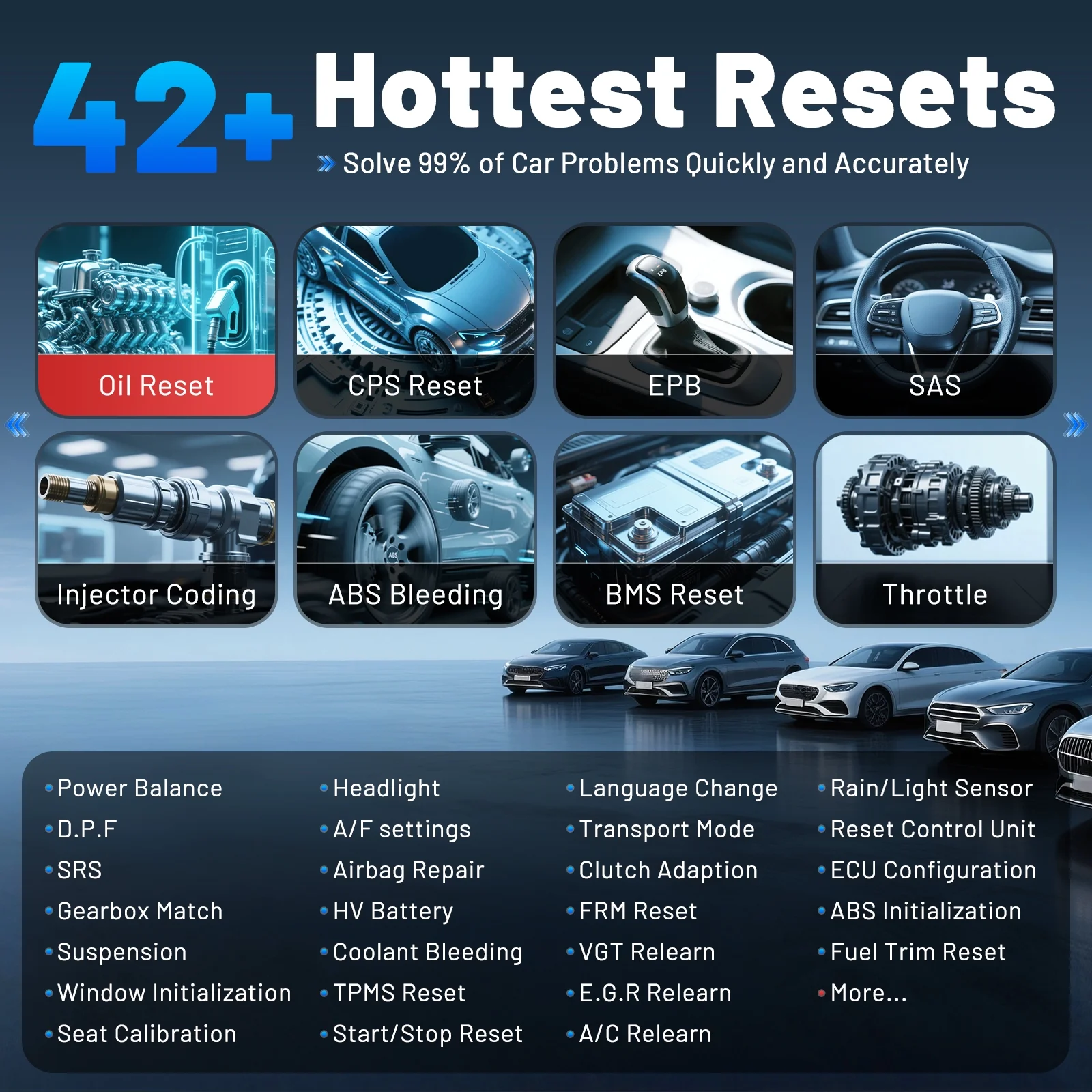 XTOOL X100 Max Automotive Key Fob Programmer Diagnostic Tool, OBD2 Scanner Bi-Directional Scan Tool with KC501, 42 Services