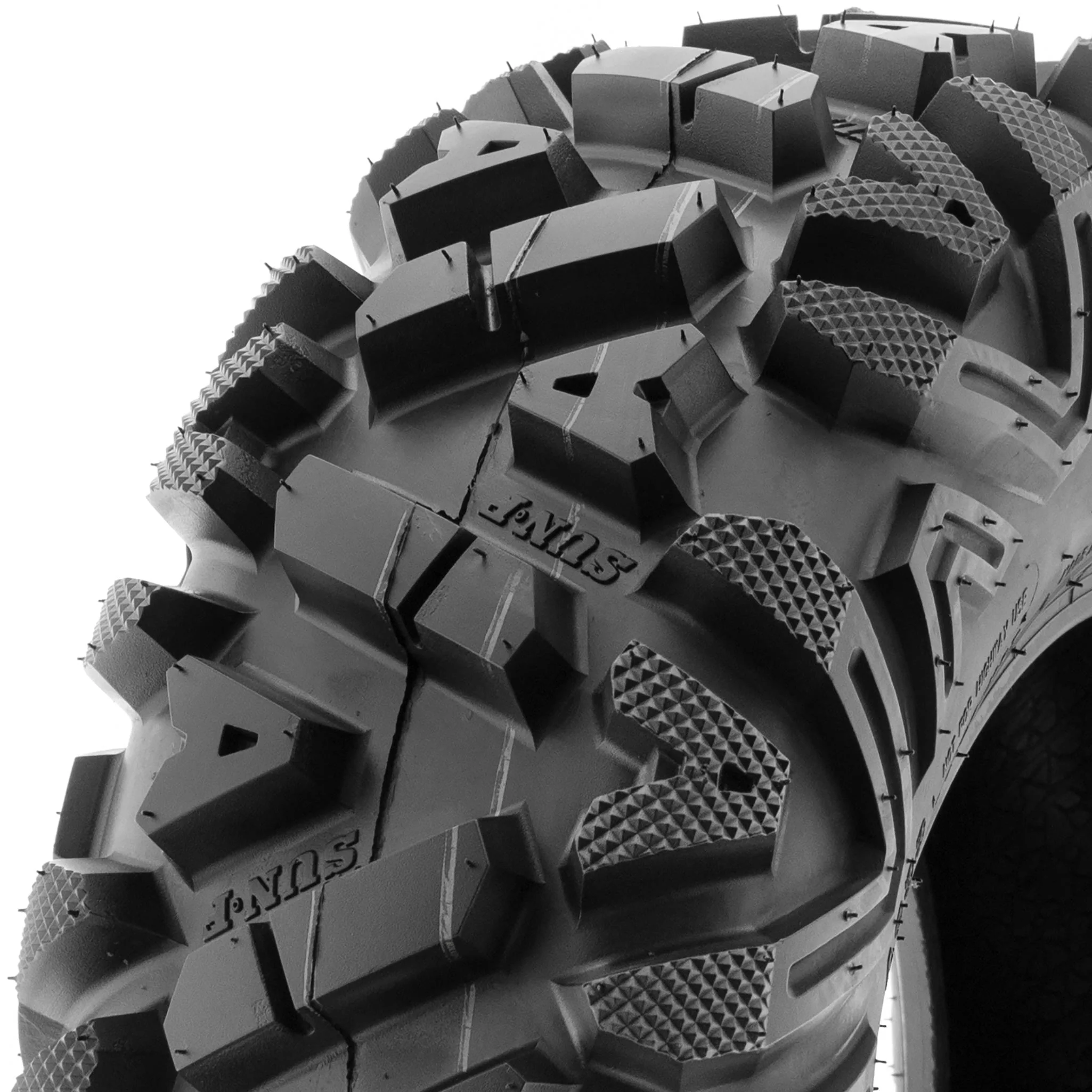 SunF All Terrain ATV UTV Tires 25x8-12 & 25x11-12 6 PR A033 (Complete Full Set of 4)