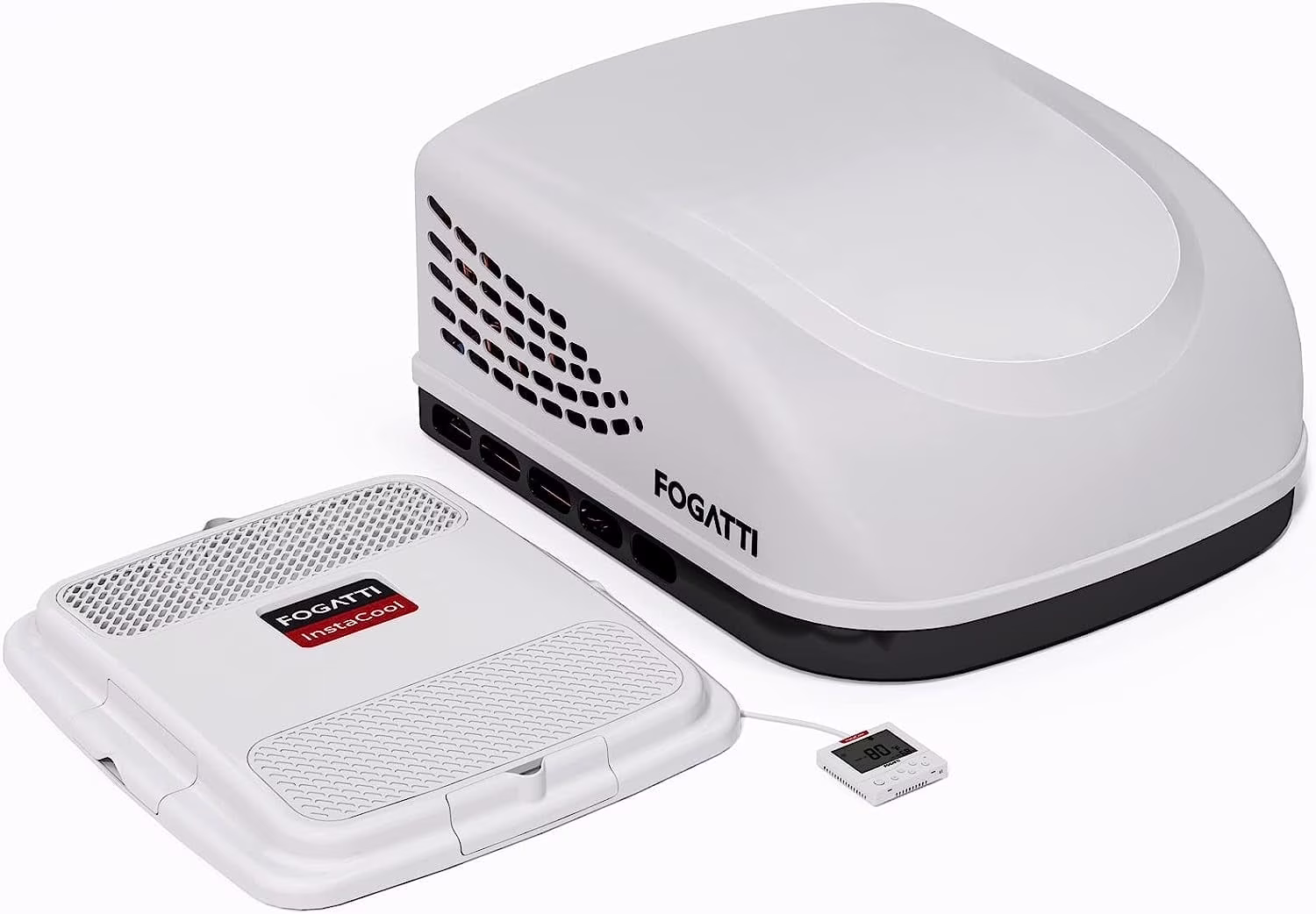 RV Air Conditioner 13500 BTU Rooftop AC Unit, Instacool with R32 Refrigerant & Wired Controller