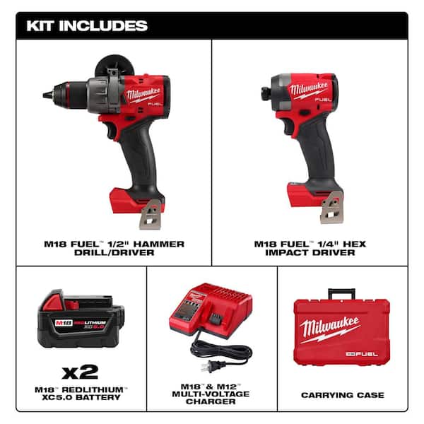 M18 FUEL 18-Volt Lithium Ion Brushless Cordless Combo Kit 4-Tool with ROCKET Dual Power Tower Light