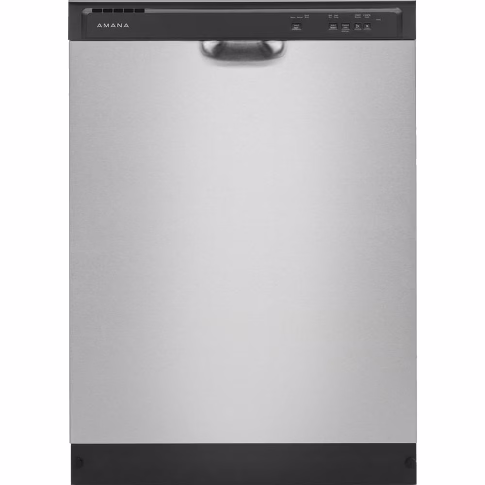 Amana ADFS2524RS 59 dBA Stainless Front Control Dishwasher