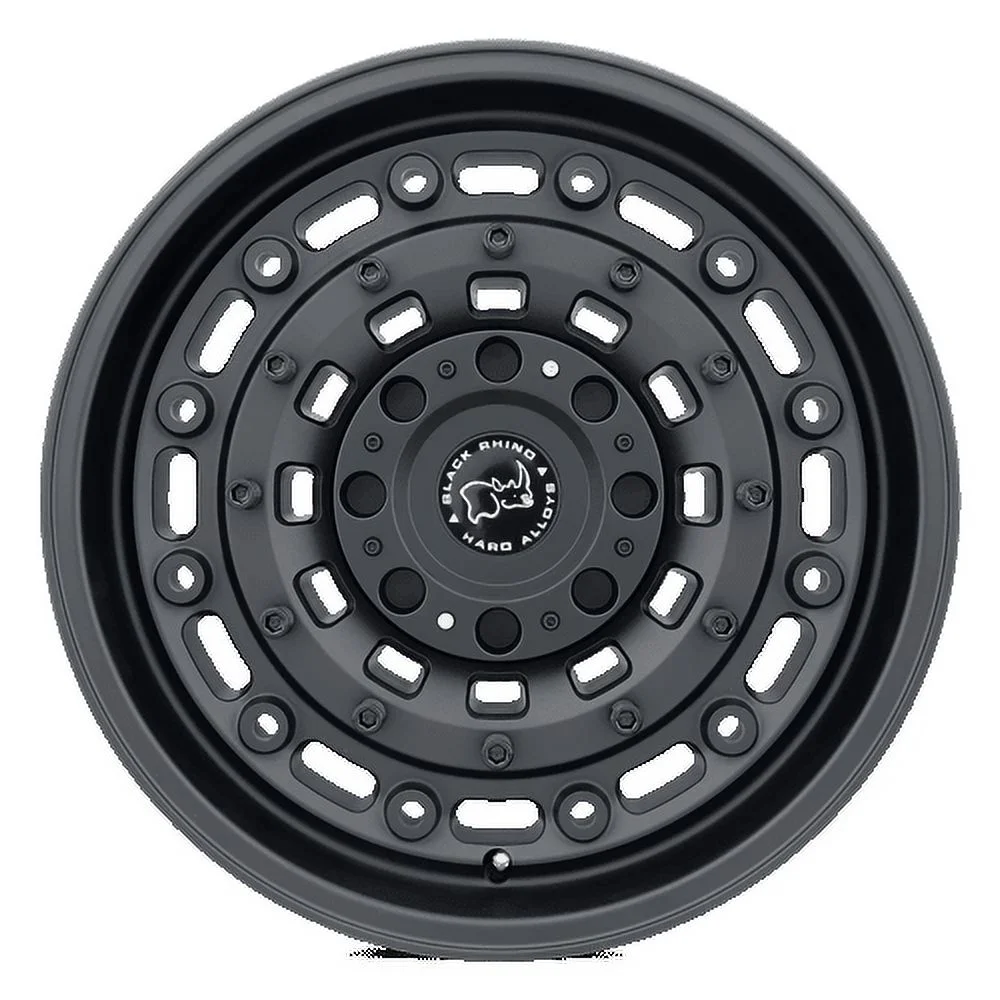 Black Rhino Cast Aluminum Rim BRARS 17X8 5X4.5/5.0 TXT-M-BLK 30MM, 1780ARS300054M72
