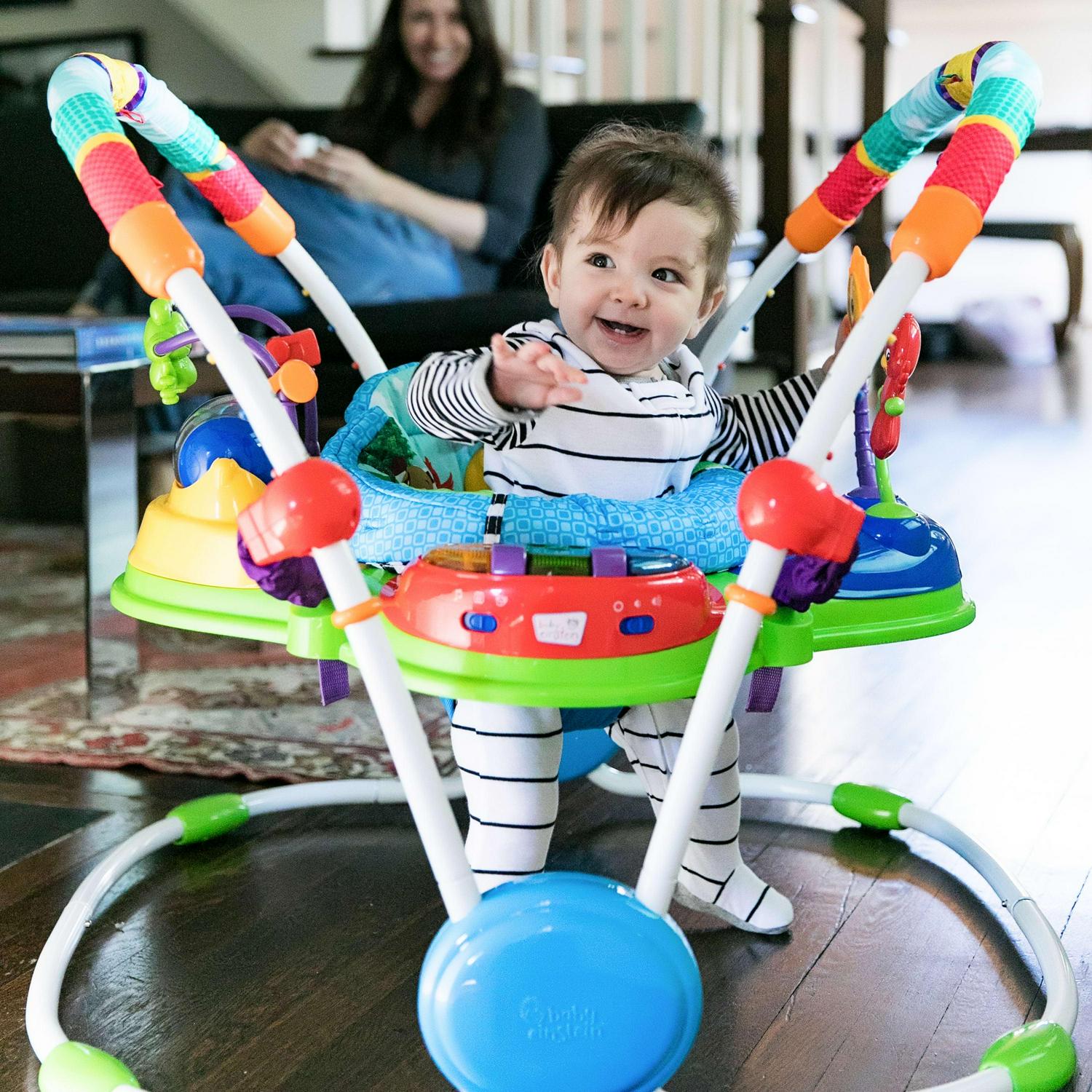 Baby Einstein Neighborhood Friends Activity Jumper with Lights and Melodies