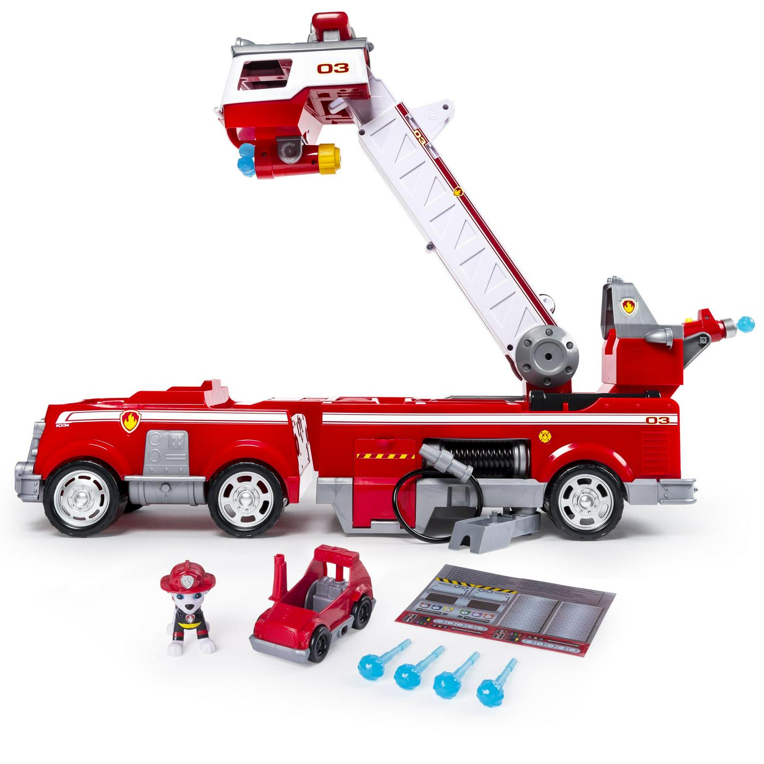 PAW Patrol Ultimate Rescue Fire Truck with Extendable 2 ft. Tall Ladder. for Ages 3 and Up