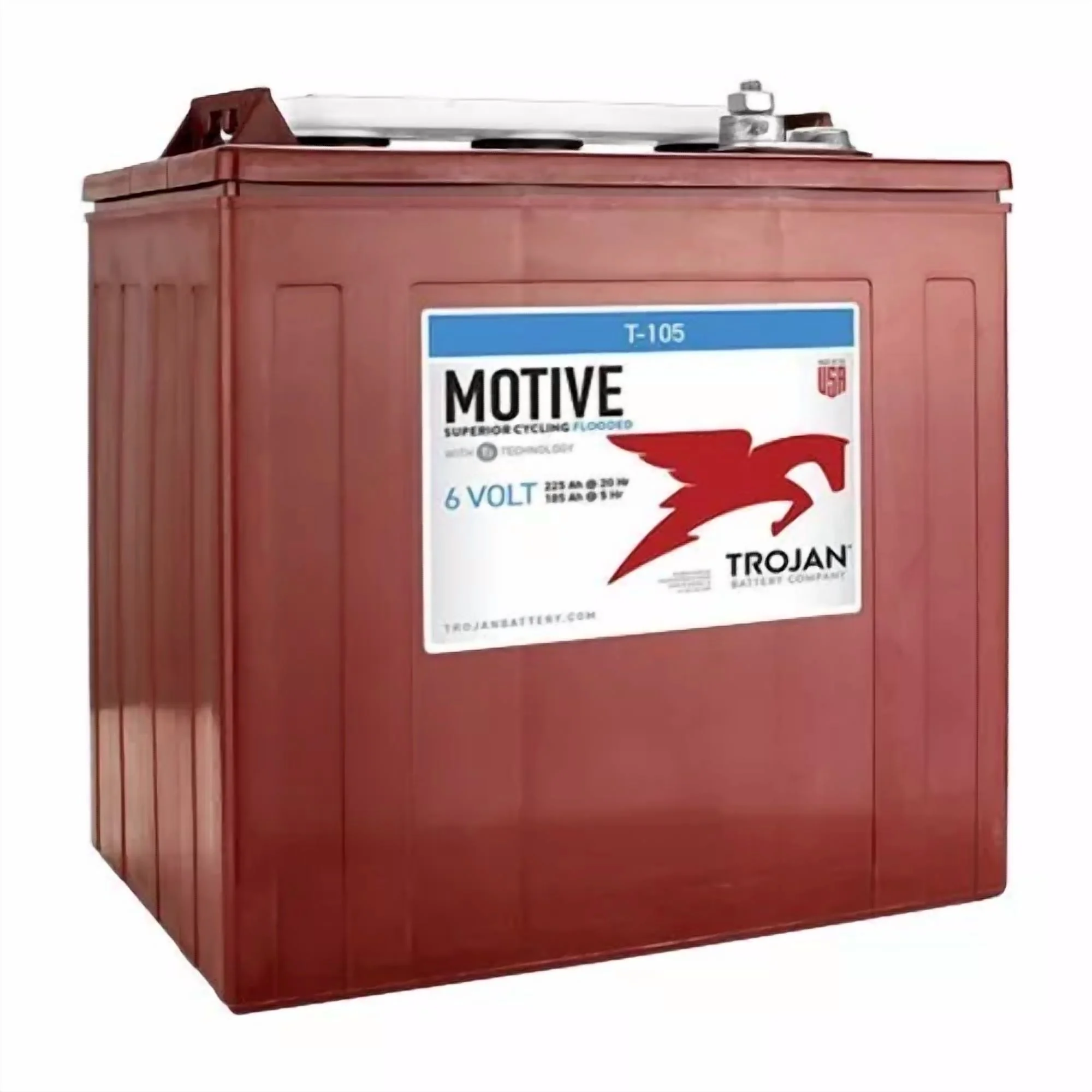 Set of 8 | Trojan T-105 T105 6 Volt 225 Ah Deep Cycle Battery (Non Plus)