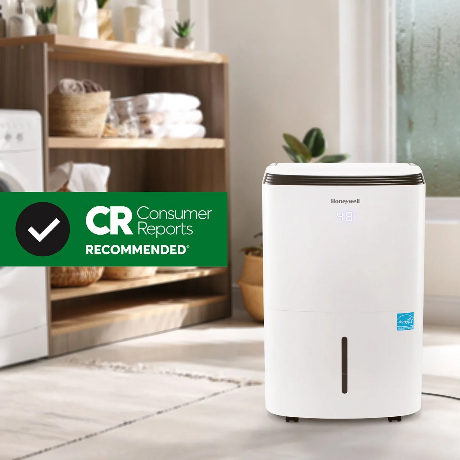 Honeywell 70 Pint Energy Star Dehumidifier with Pump, TP70AWKNR