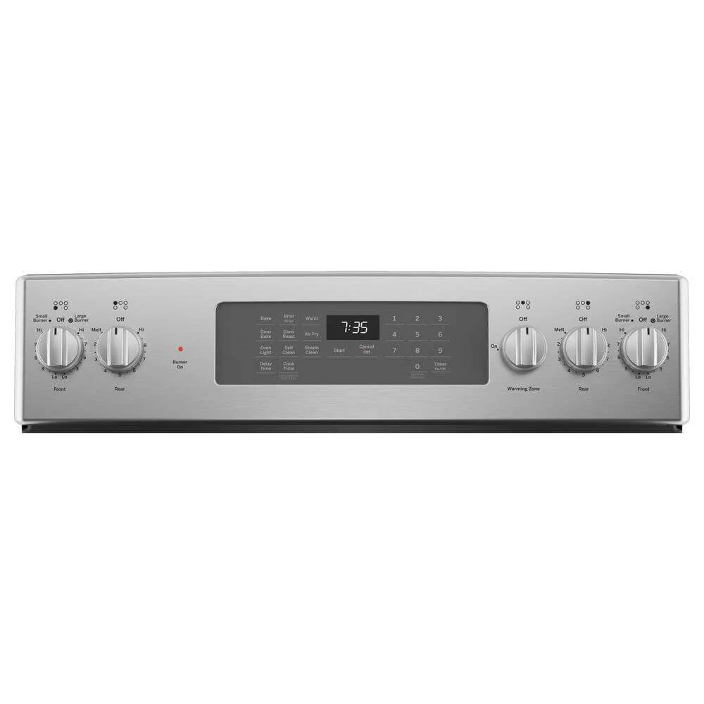 GE JB735SPSS 5.3 Cu. Ft. Stainless Steel Electric Convection Range with Air Fry