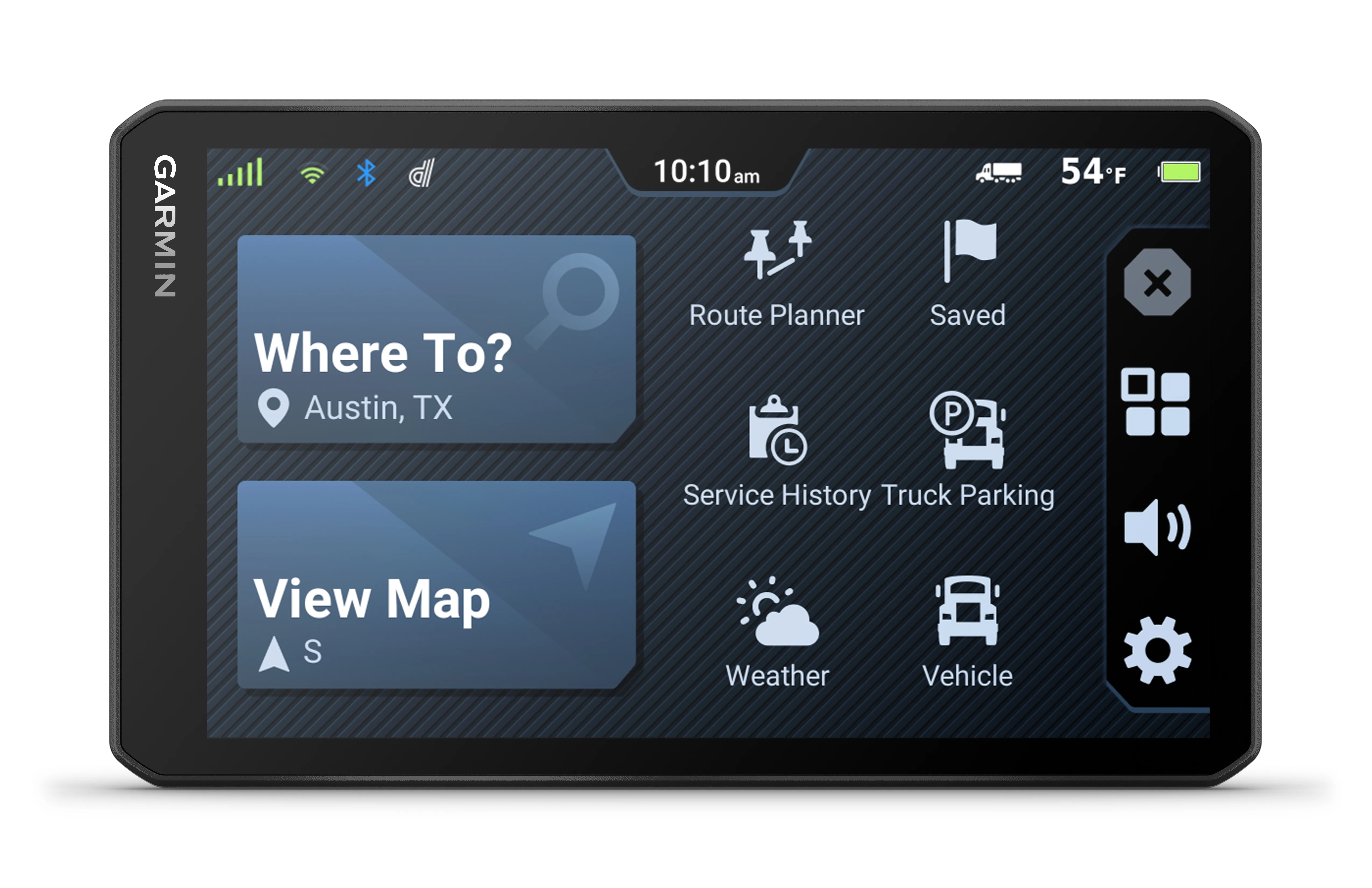 Garmin d��zl? OTR720, Large High-Res 7�� GPS Truck Navigator, Custom Truck Routing, Satellite Imagery, Wind Speed, Community-Shared Loading Docks, Truck Entrances & Parking Availability