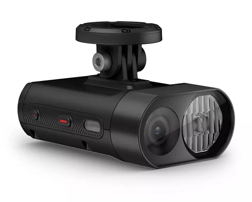 Garmin Varia Vue, Cycling Headlight and 4k Camera, Light Intensity up to 600 Lumens, Crystal-Clear Video Recording, Incident Detection while Cycling