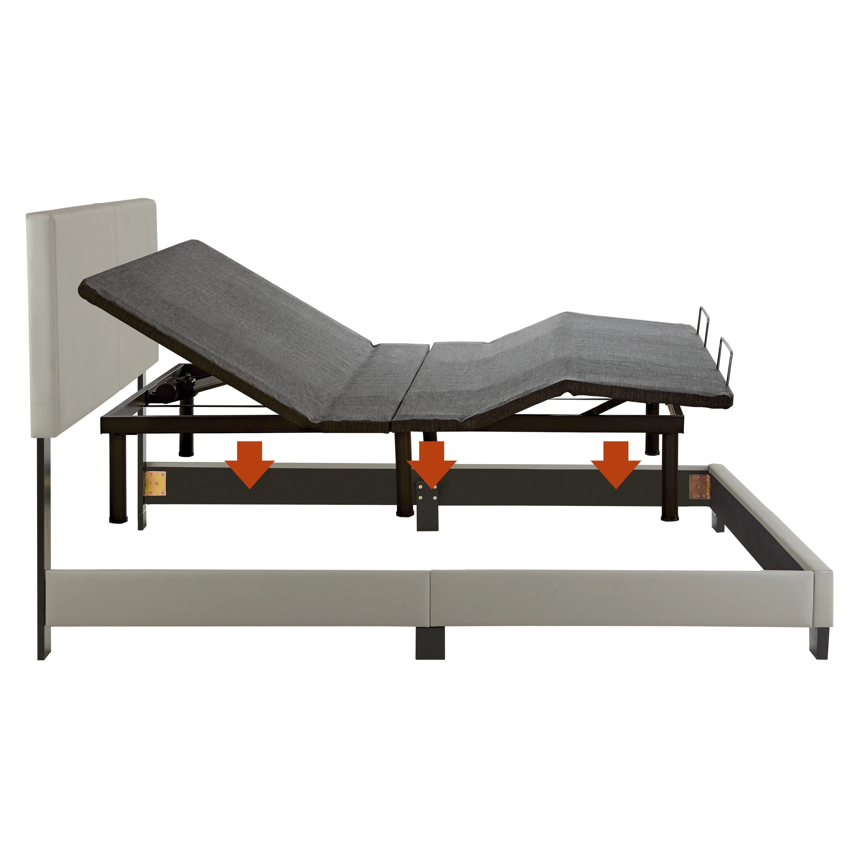 Boyd Sleep Adjusta-Flex Zero Gravity Adjustable Anti Snore Power Base, Queen