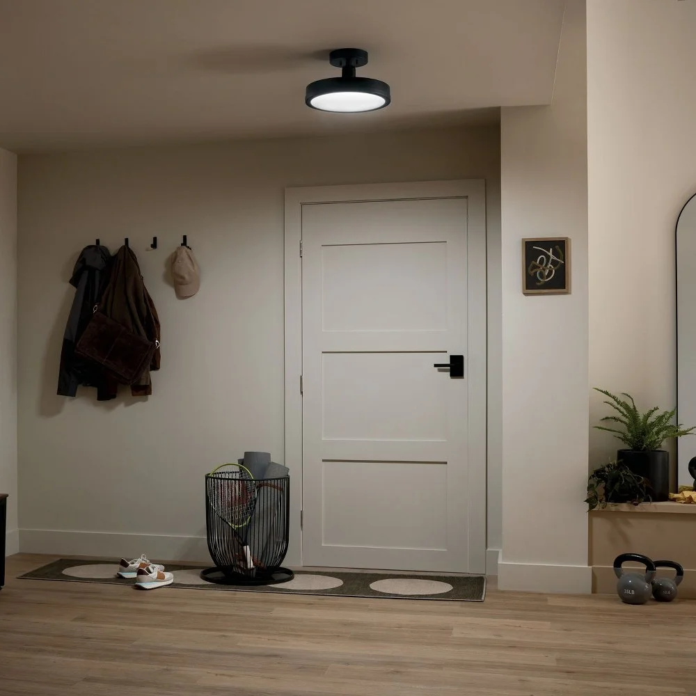 White Vanity Desk with Mirror and Lights, Makeup Vanity with Cushioned Stool, 3 Storage Shelves and 4 Drawers, Bedroom Dressing Table for Girls and Women, Christmas Gift