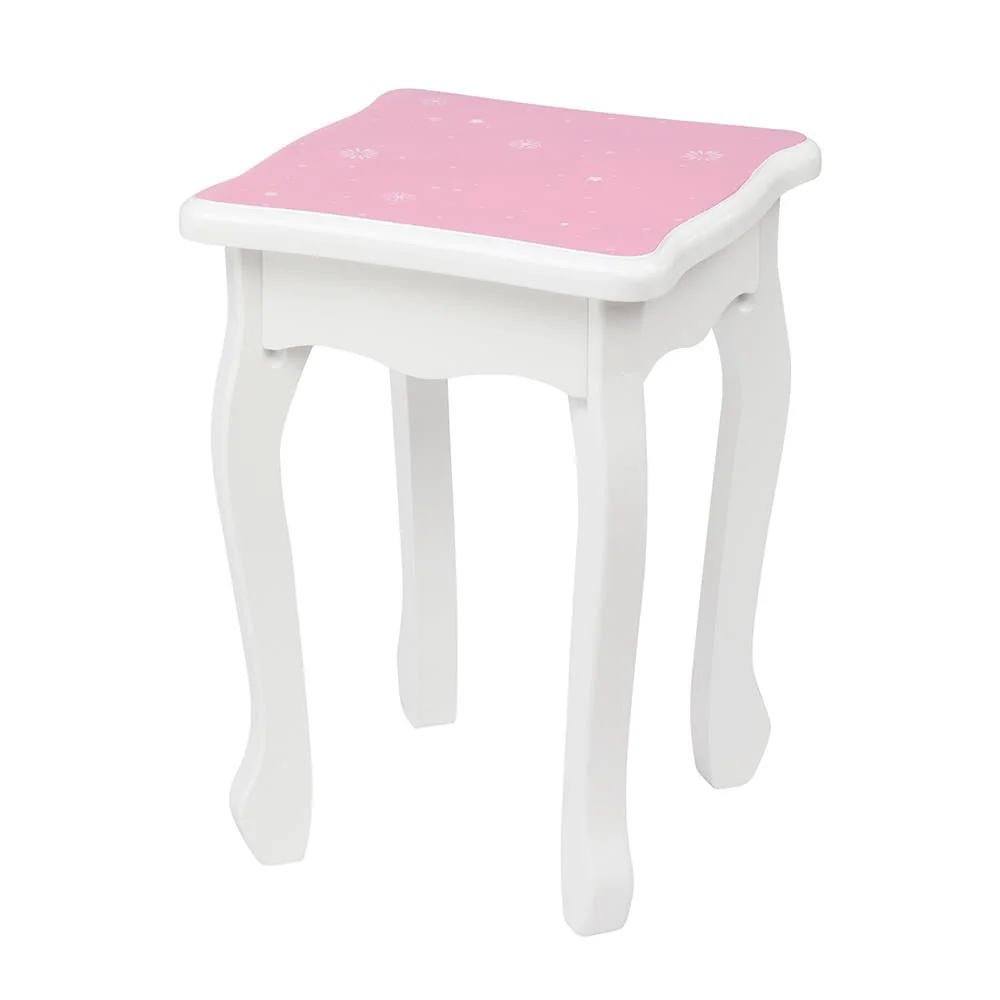 Winado Kids Vanity Table and Chair Set with Mirror Makeup Dressing Table with Drawer Fashion