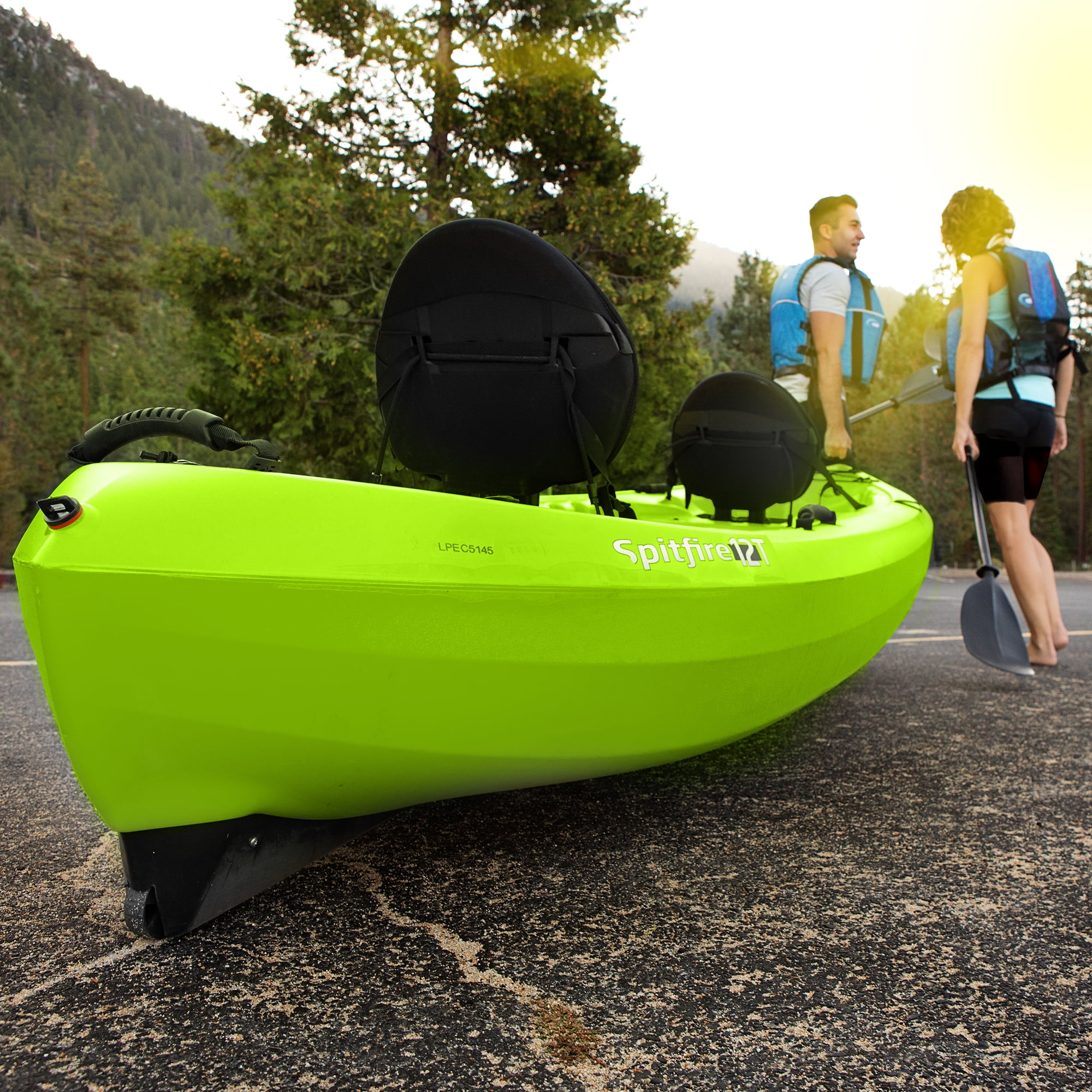 Lifetime Spitfire 12 ft Tandem Kayak, Sunset Fusion (90915)