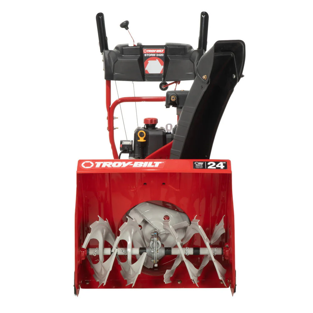 Troy-Bilt MTD Storm 24 in. 208 cc Two- Stage Gas Snow Blower with Electric Start Self Propelled Model 2420 /2425